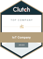 Top IoT Company by Clutch 2023